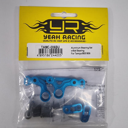 YeahRacing ALUMINUM STEERING SET W/ BALL BEARING FOR TAMIYA M05 M06