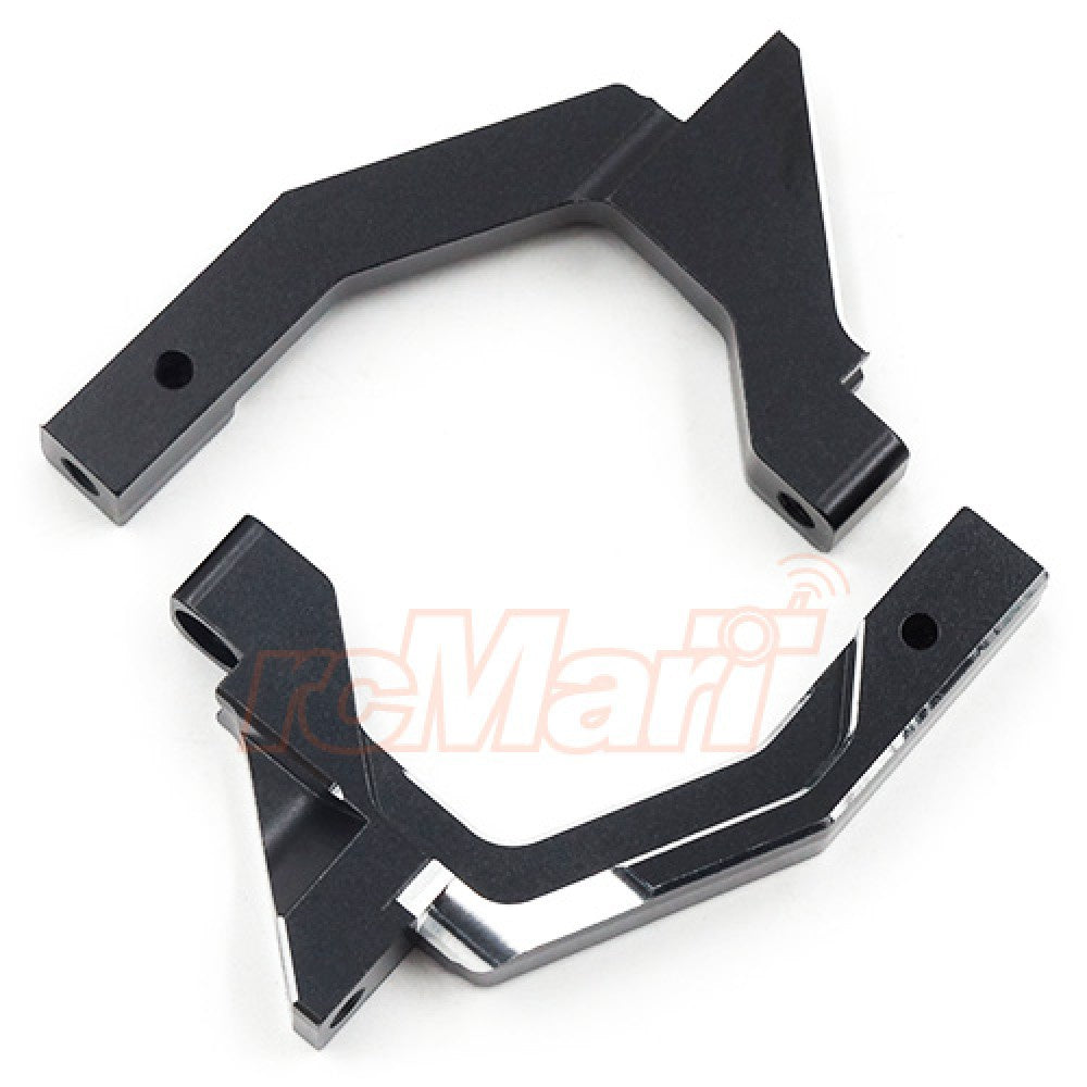 Yeah racing YKYD-017BK ALUMINUM FRONT BULKHEAD SET VER.2 FOR YOKOMO YD2 YD2S YD2TC BLACK