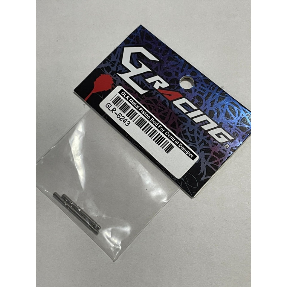 GL Racing GLR-6243 GLR METAL PISTON ROD FOR CENTRAL DAMPER