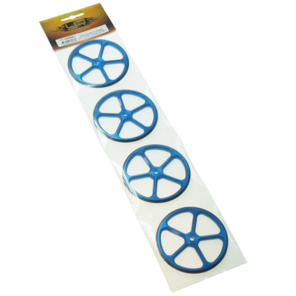 Yeah Racing Aluminum Set Up Wheels for 1:10 RC Touring Car (YT-0069)