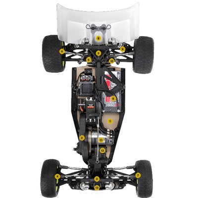 22-4 2.0 RACE KIT: 1/10 4WD BUGGY