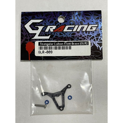 GL Racing GLR-009 TRIANGULAR CARBON FRONT BRACE (GLR)