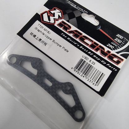 3Racing TT01-M1 8U Graphite Upper Bumper Plate