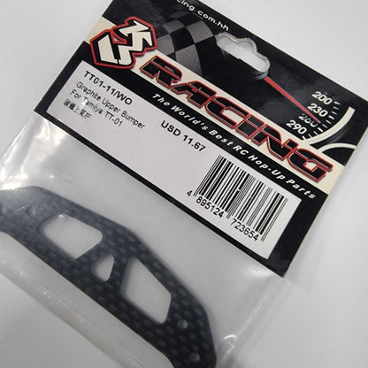 3Racing TT01-11/WO Graphite Upper Bumper For TT-01