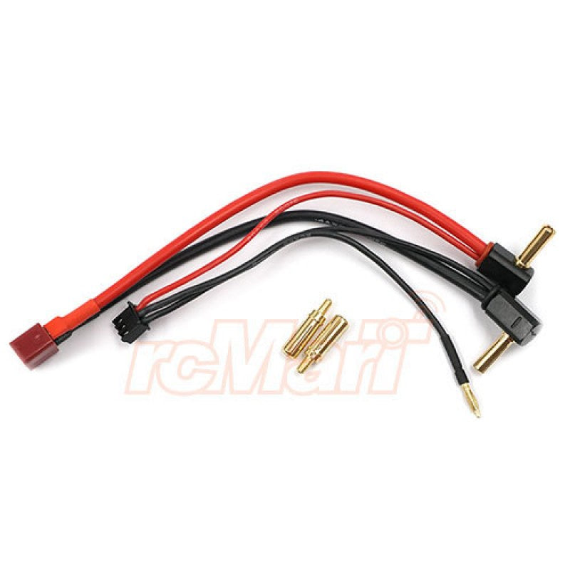 Yeah Racing WPT-0130 Right Angle Type Balance Charge Cable w/ T Plug ศูนย์ไทย