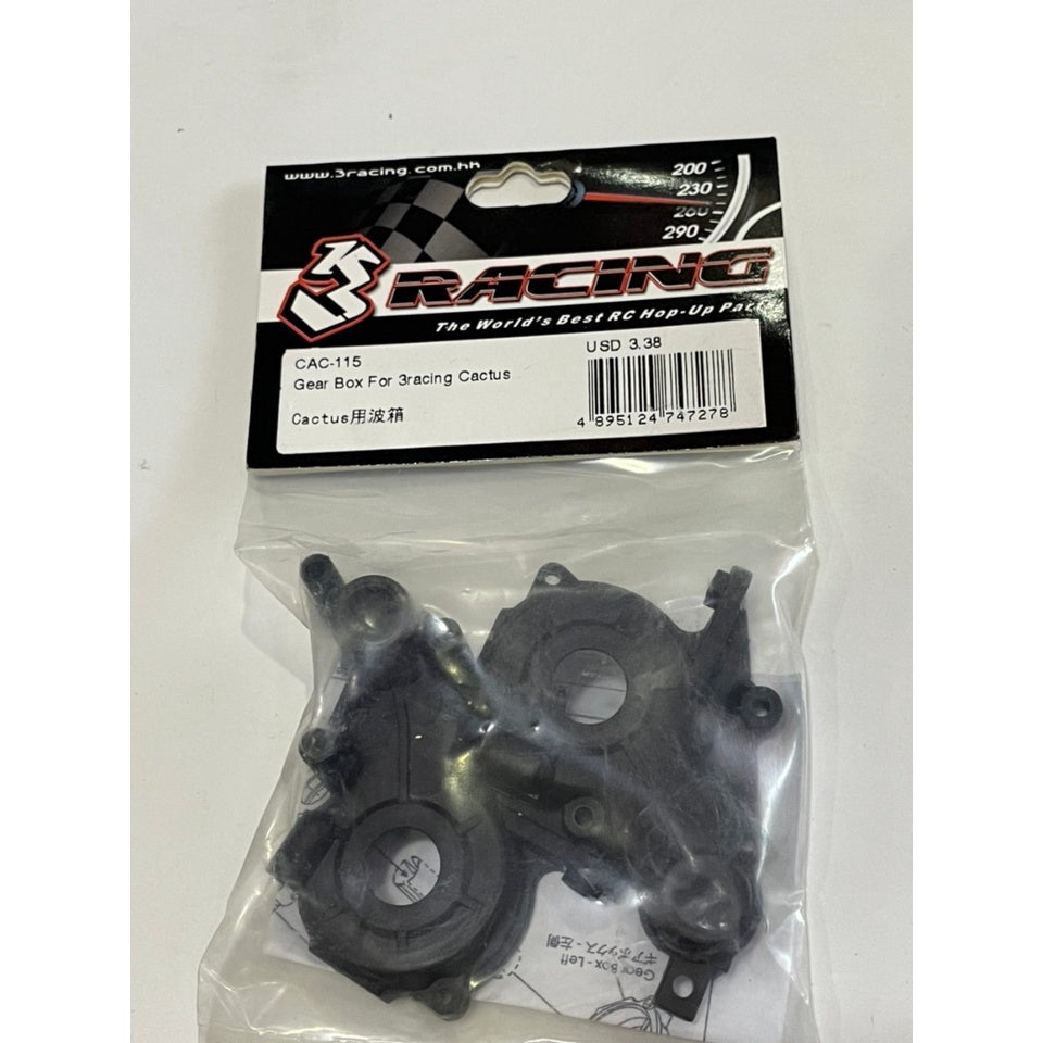 3 Racing CAC-115 GEAR BOX FOR 3RACING CACTUS