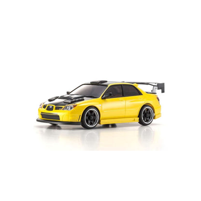 KYOSHO MINI-Z AWD รถบังคับ SUBARU IMPREZA with Aero Kit and CFRP hood Metallic Yellow 32620MY