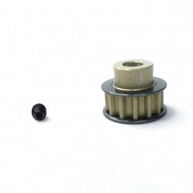 3Racing 3RAC-3PY Aluminum Center Pulley Gear