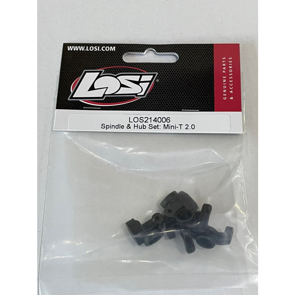 LOSI Spindle & Hub Set: Mini-T 2.0, Mini-B