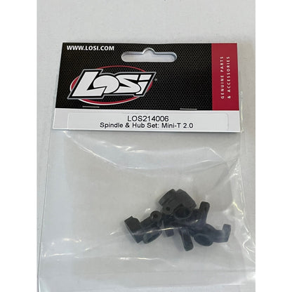 LOSI Spindle & Hub Set: Mini-T 2.0, Mini-B