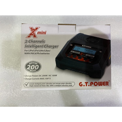 G.T.POWER 2Xmini 2-channels Intelligent Charger