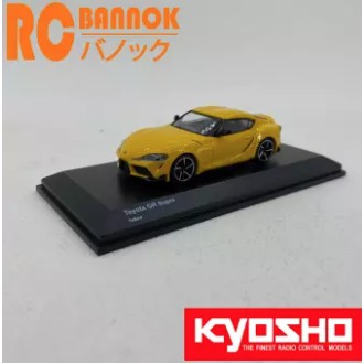 โมเดล 1:64 KYOSHO Toyota GR Supra Yellow