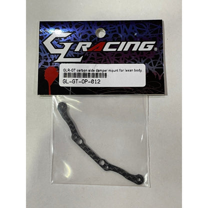 GL Racing GL-GT-OP-012 GLR-GT CARBON SIDE DAMPER MOUNT FOR LEXAN BODY