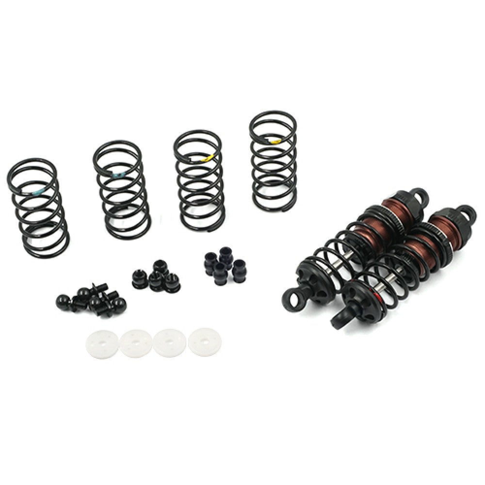 Yeah Racing BBG-0065BK ALUMINUM BIG BORE GO 65MM DAMPER SET 2PCS FOR 1/10 RC OFFROAD BUGGY