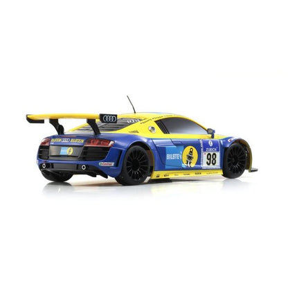 MINI-Z RWD Series Ready Set Audi R8 LMS Phoenix Racing NBR 2010 #98 32329BT