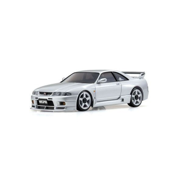 MINI-Z AWD NISSAN SKYLINE GT-R NISMO(R33) Silver Readyset 32616S