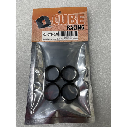 CUBE CU-DT20C/N CubeRacing Curve Drift Tire Narrow For 20mm