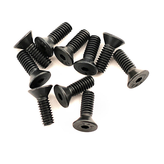 LOSA6262 Flat Head Screws 8-32x1/2 (10)