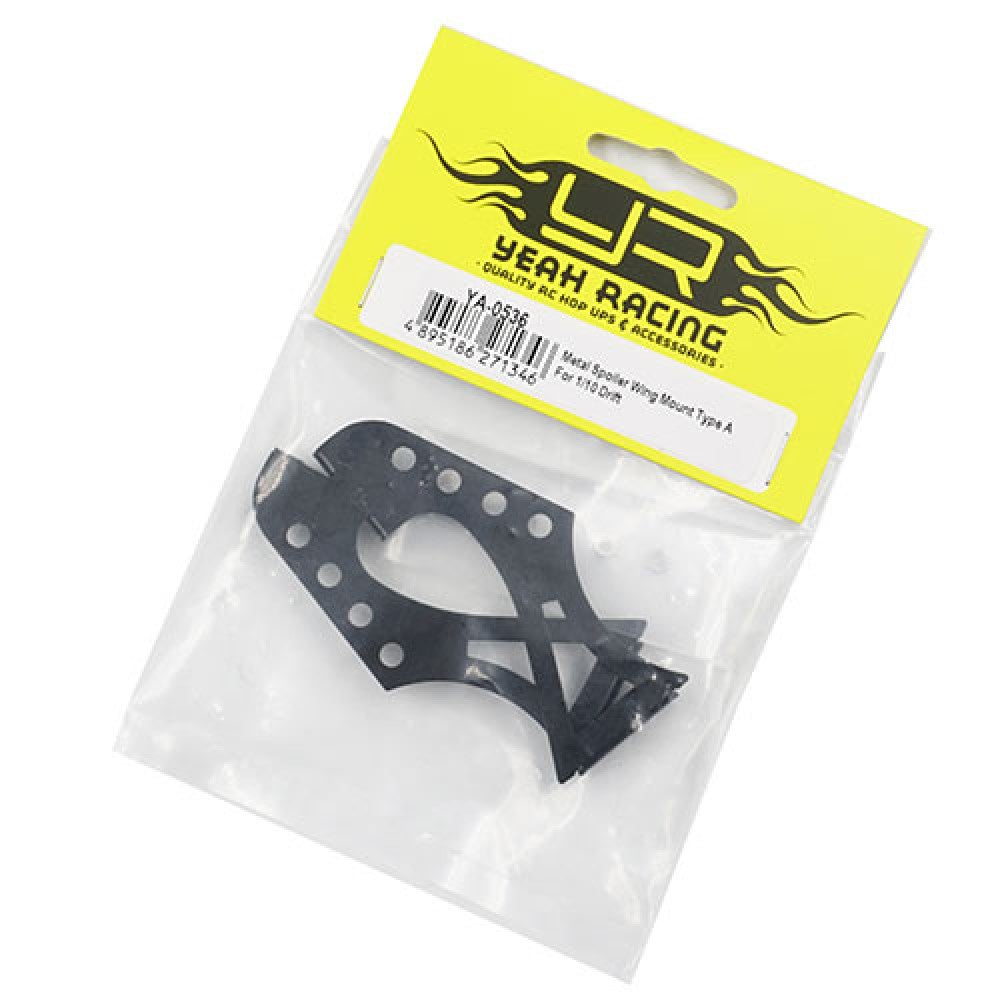 Yeah racing YA-0536 Metal Spoiler Wing Mount Type A For 1/10 Drift