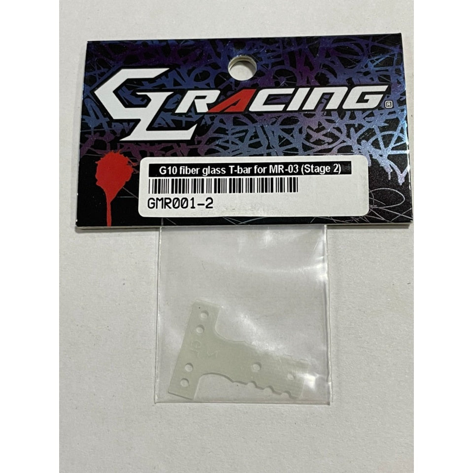 GL Racing GMR001-2 G10 fiber glass T-bar for MR-03 (Stage 2)