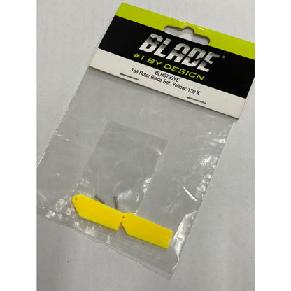 Blade Tail Rotor Blade Set, Yellow - 130X (BLH3733YE)