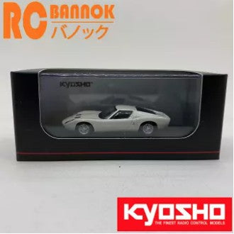 โมเดล 1:64 KYOSHO Lamborghini Miura P400 white/silver