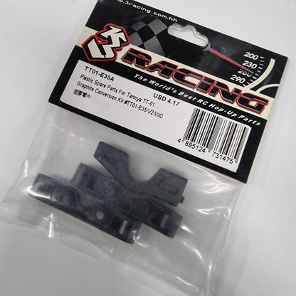 3Racing TT01-E35A Plastic Spare Parts For Tamiya TT-01 Graphite Conversion Kit #TT01-E35/V2/WO