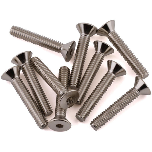 LOSA6272 Flat Head Screws 5-40x3/4 (10)