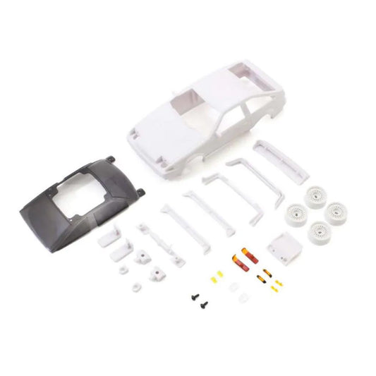 KYOSHO Toyota TRUENO AE86 GTV White Body set w/Wheel MZN204