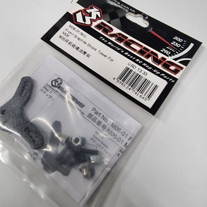 3Racing M06-01/WO Front Graphite Shock Tower For M06