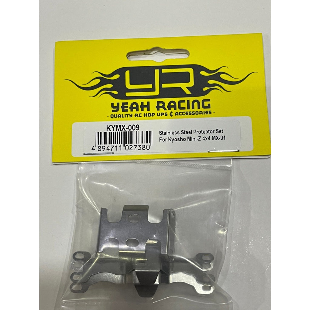 Yeah Racing KYMX-009 STAINLESS STEEL PROTECTOR SET FOR KYOSHO MINI-Z 4X4 MX-01