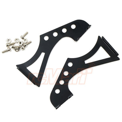 Yeah racing YA-0536 Metal Spoiler Wing Mount Type A For 1/10 Drift