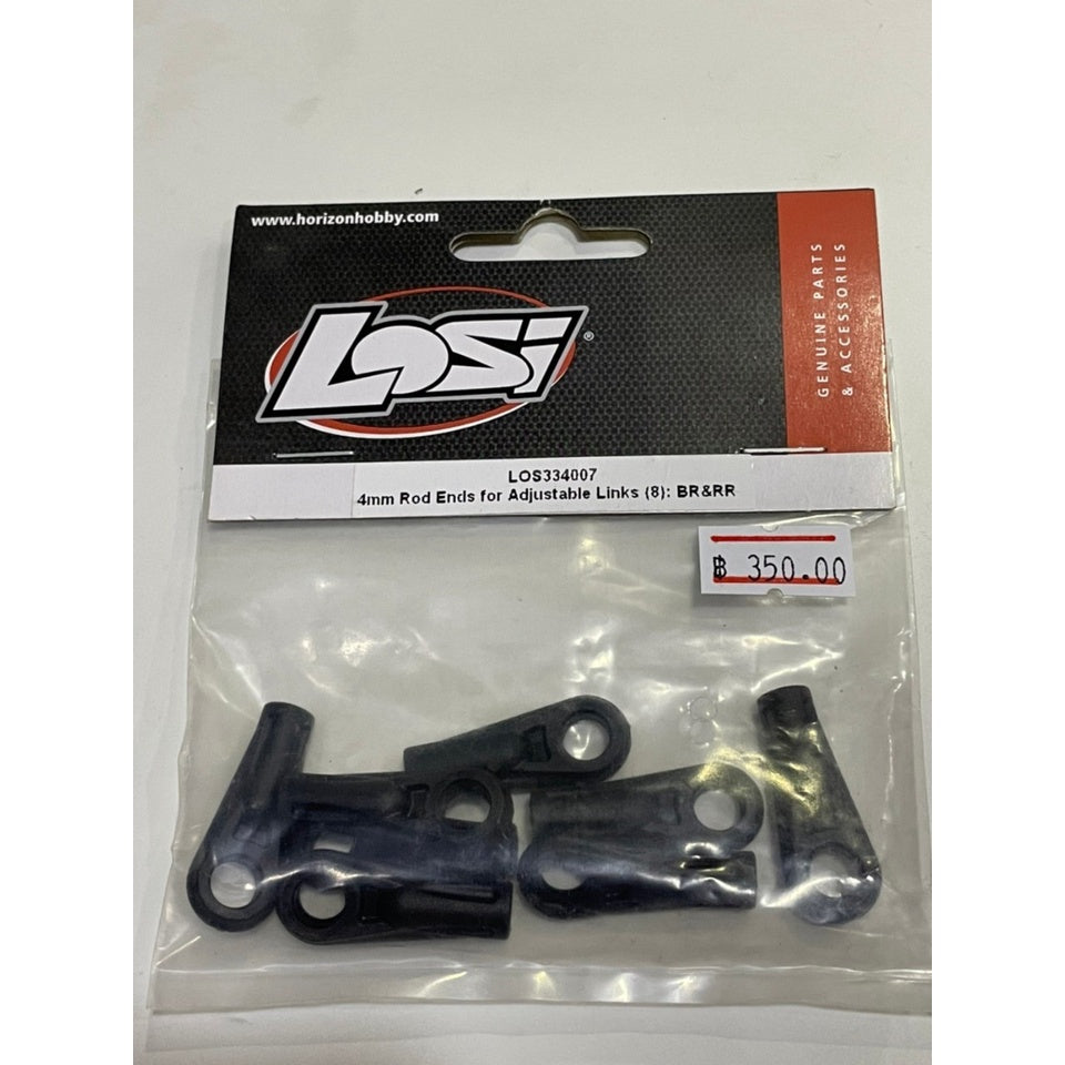 LOS334007 4mm Rod Ends for Adjustable Links 8 BR&RR