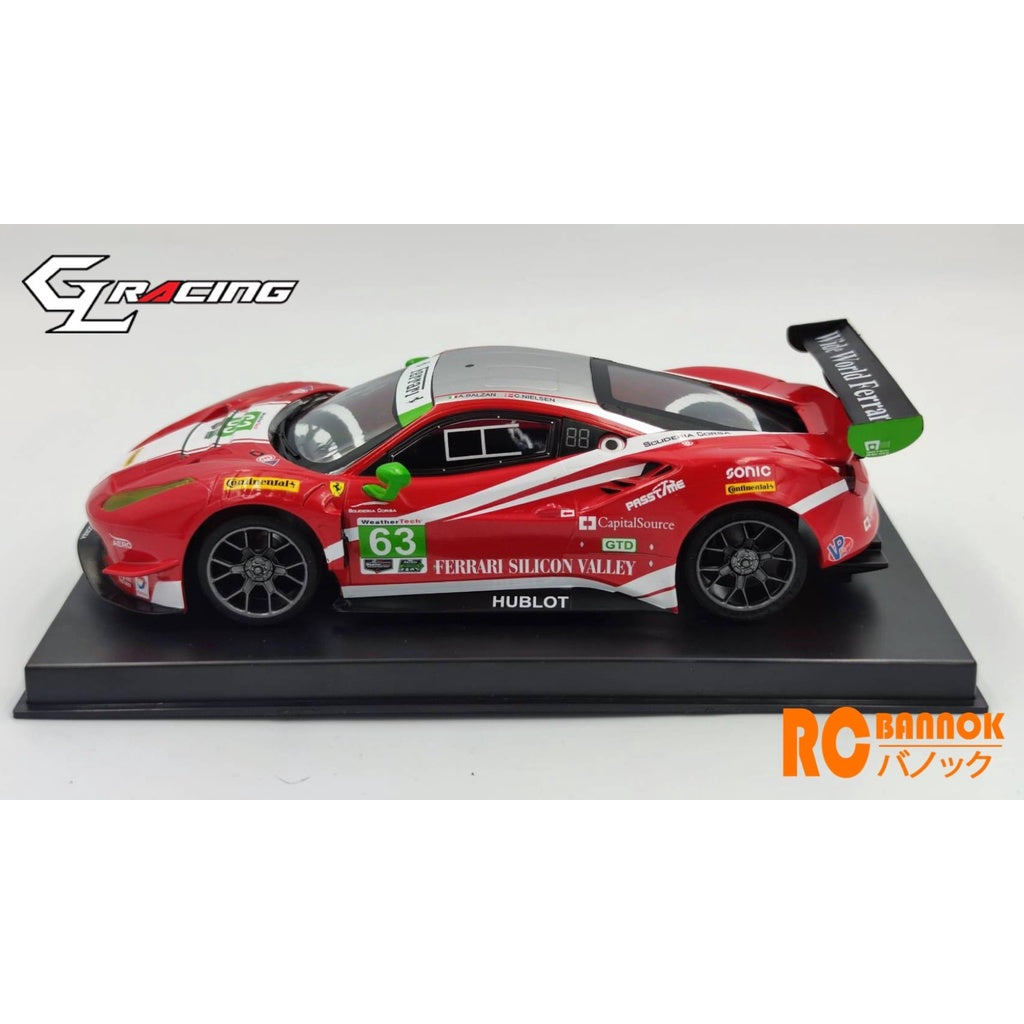 GL-488-GT3-004/RW Red/White No.63