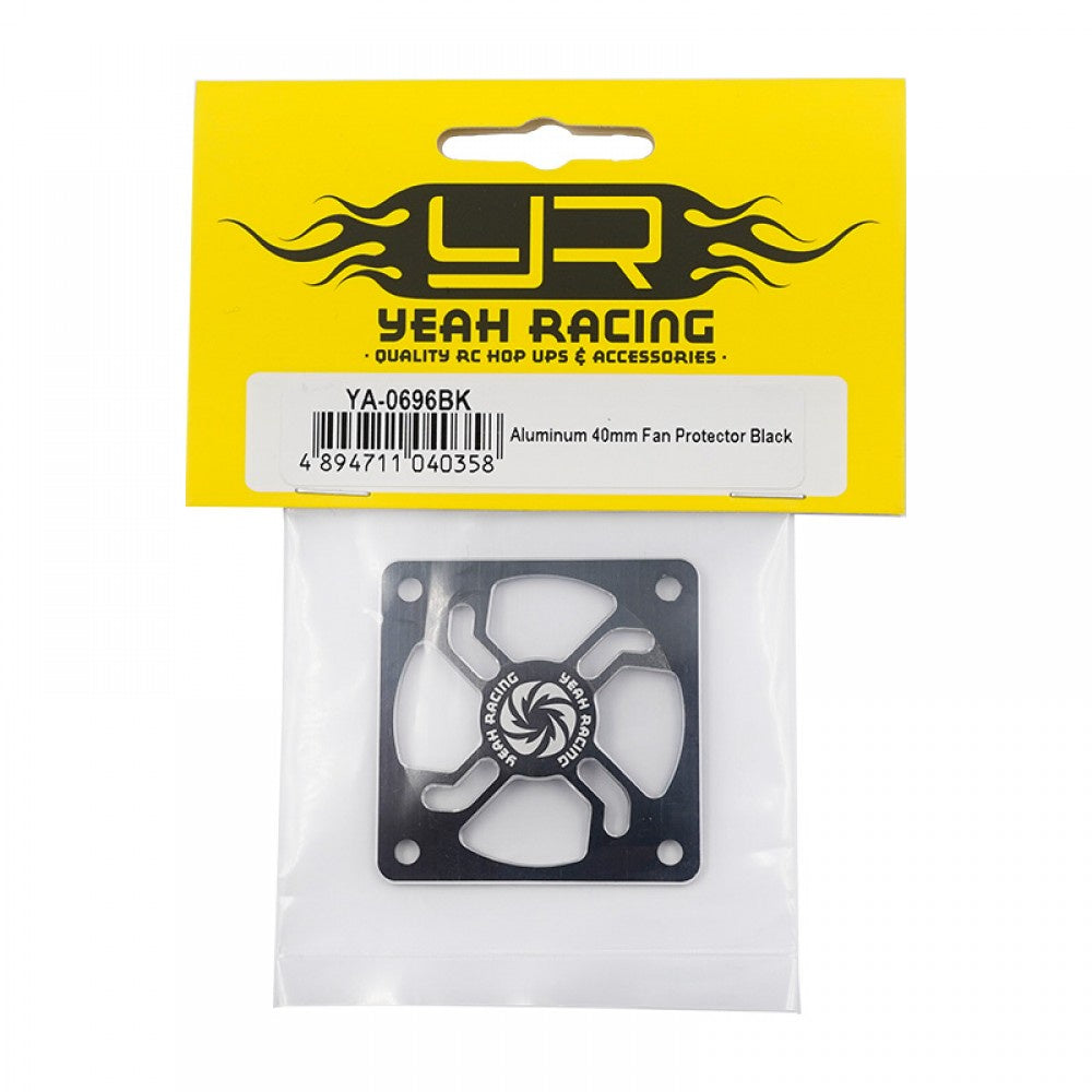 Yeah Racing YA-0696 ALUMINUM 40MM FAN PROTECTOR RED