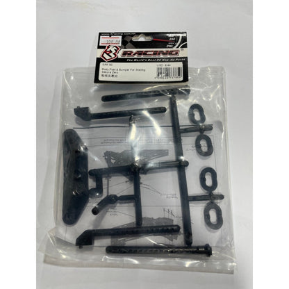 3Racing SAK-50 BODY POST & BUMPER FOR 3RACING SAKURA ZERO