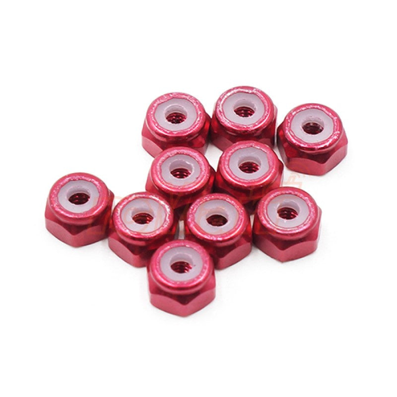 Yeah Racing 2MM ALUMINIUM LOCK NUT RED YA-0565RD ศูนย์ไทย