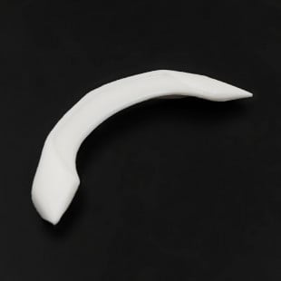 Garage Hiro GHA203 GR SUPRA Rear Wing Ver.1 White For 1/27 RC Car (ไม่รวมบอดี้)