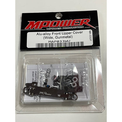 Mpower MAP033WU Alu-alloy Front Lower Wishbone Set (MA-030/F, Wide, Gunmetal)