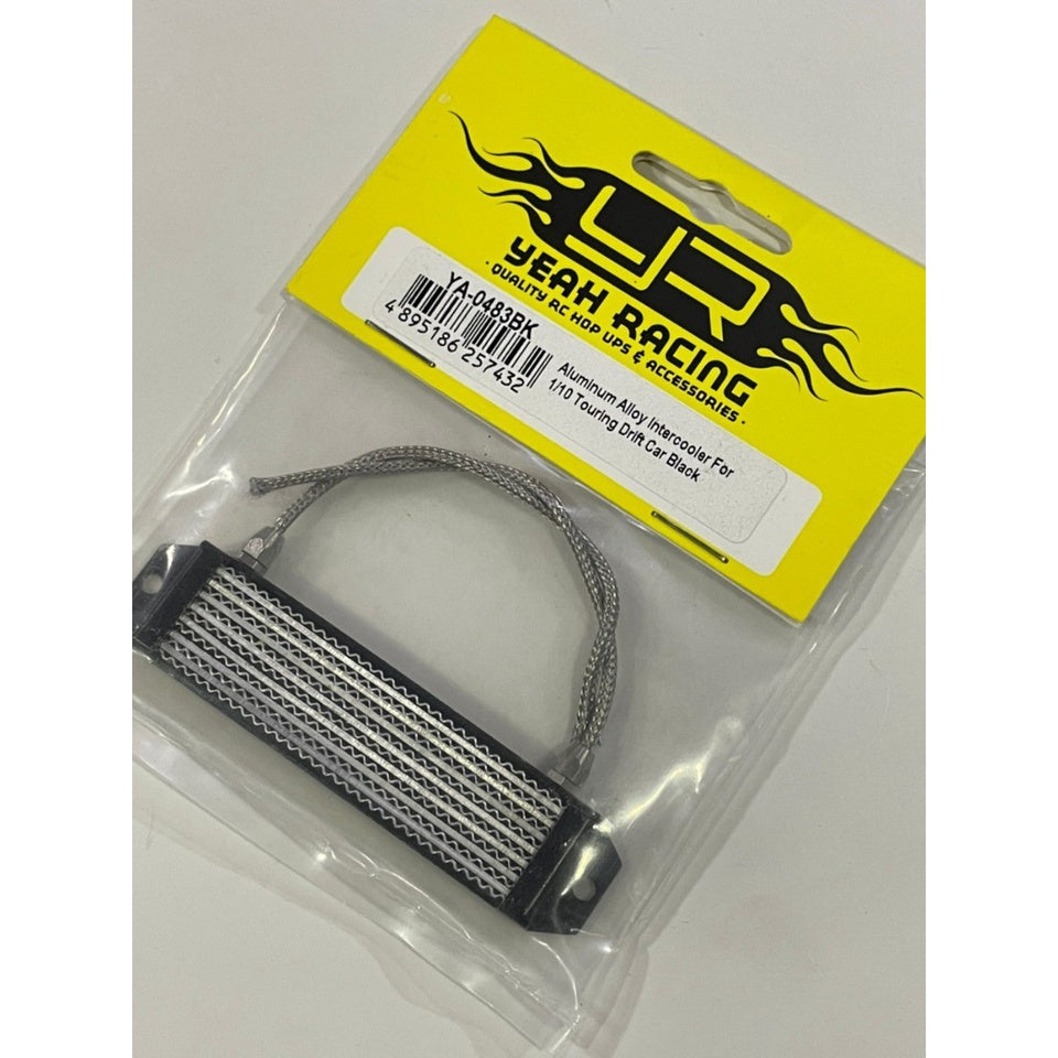 Yeah Racing YA-0483BK Aluminum Alloy Intercooler For 1/10 Touring Drift ศูนย์ไทย