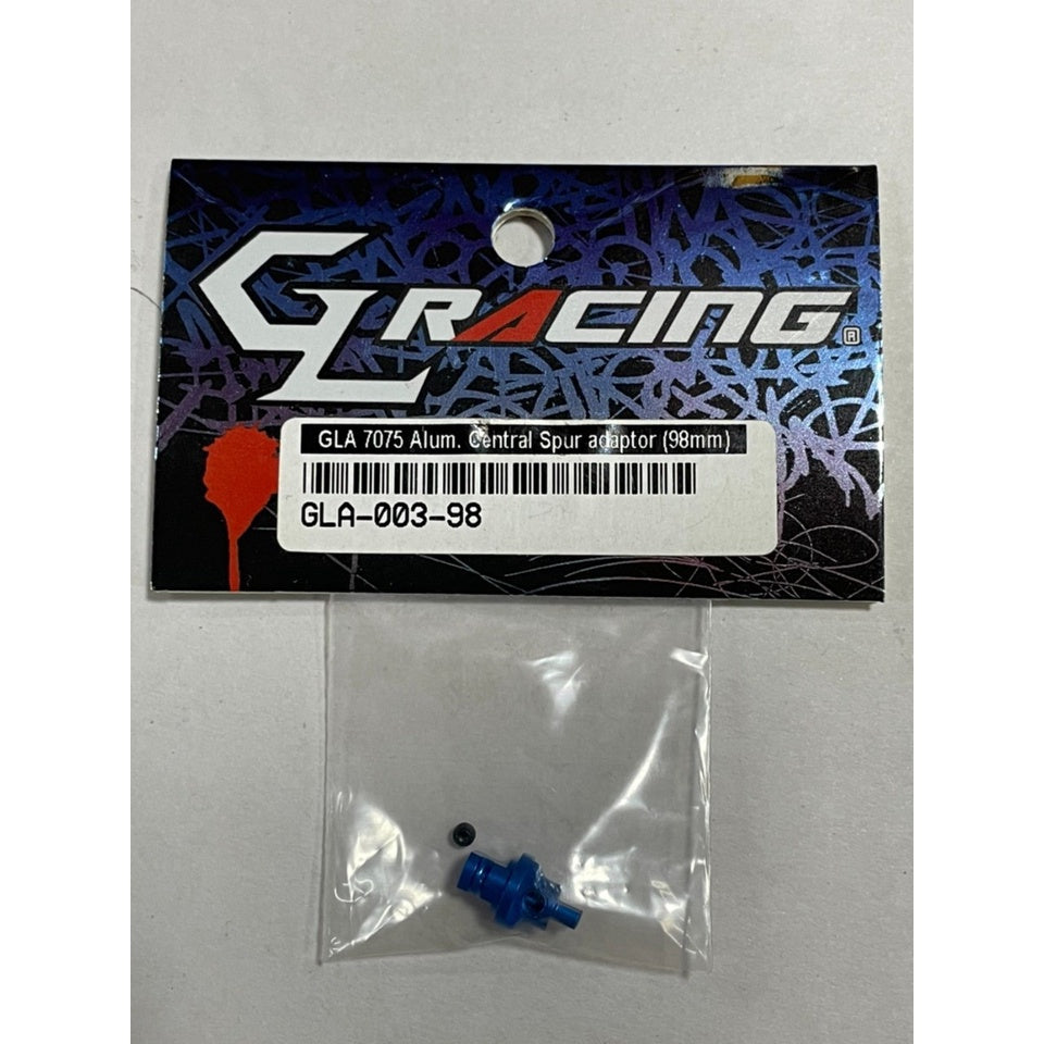 GL Racing GLA-003-98 GLA 7075 Alum. Central Spur adaptor (98mm)