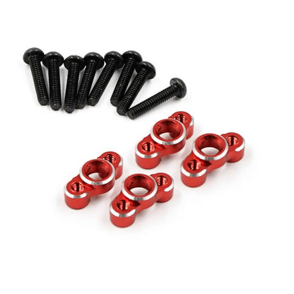 Yeah Racing KYMX-013RD ALUMINUM LOWER SHOCK MOUNT SET FOR KYOSHO MINI-Z 4X4 MX-01