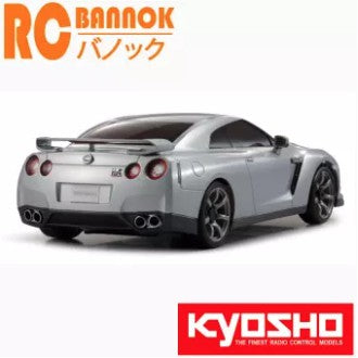 MINI-Z RWD NISSAN GT-R (R35) Ultimate Metal Silver Readyset RTR 32331S