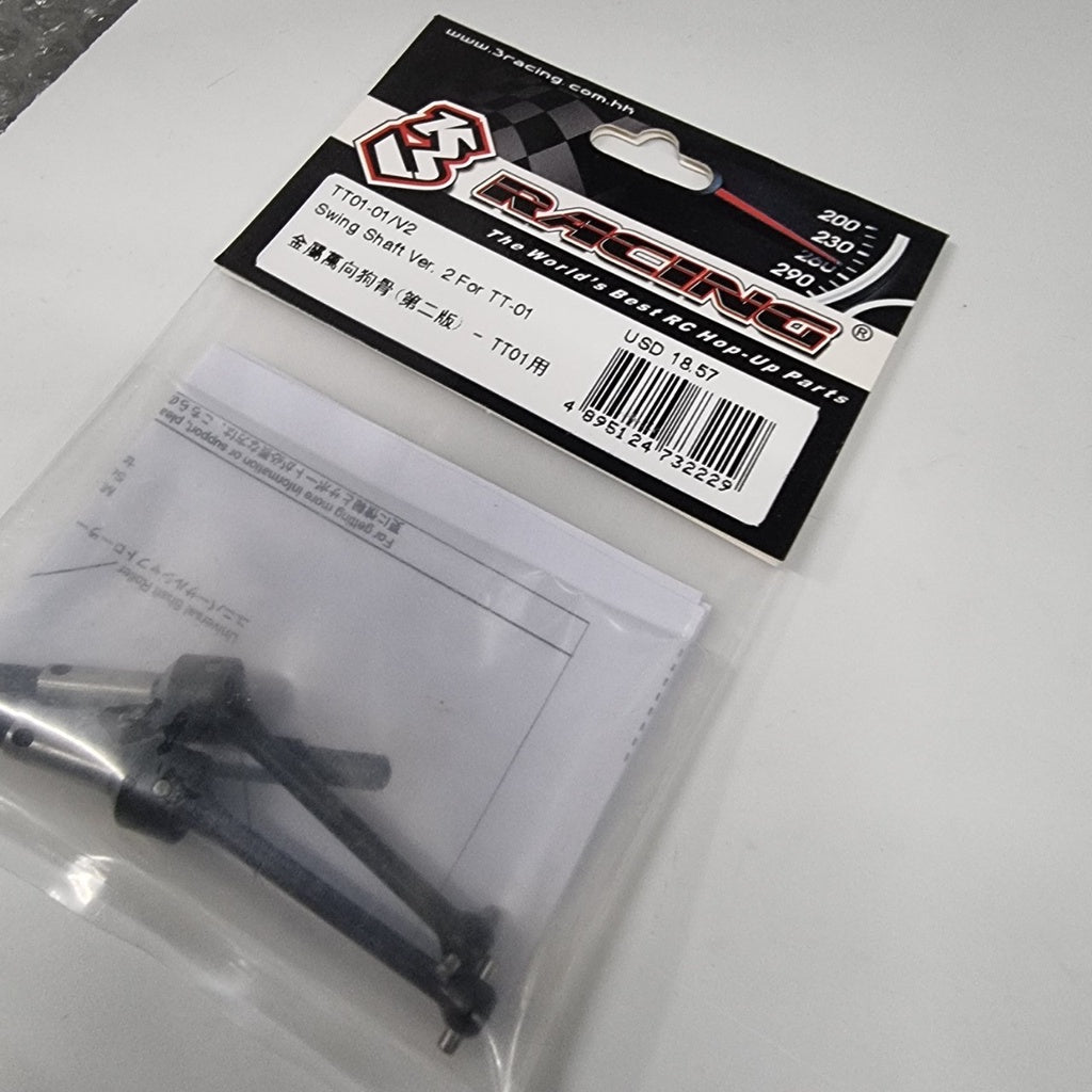 3Racing TT01-01/V2 Swing Shaft Ver. 2 For TT-01