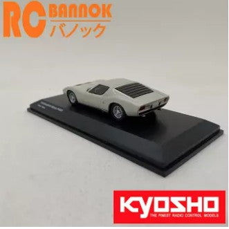 โมเดล 1:64 KYOSHO Lamborghini Miura P400 white/silver