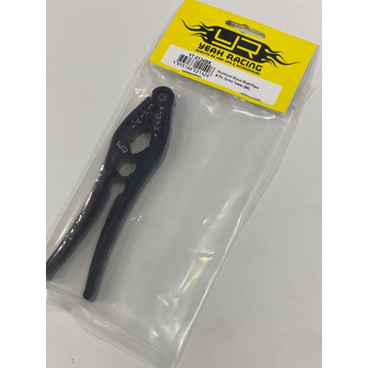 Yeah Racing YT-0134BK ALUMINUM SHOCK SHAFT PLIERS & PIN, SCREW TESTER (BK) (YT-0134BK)