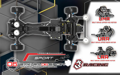 3Racing Sakura D6 Sport KIT ไม่รวมชุดไฟ ( ศูนย์ไทย )