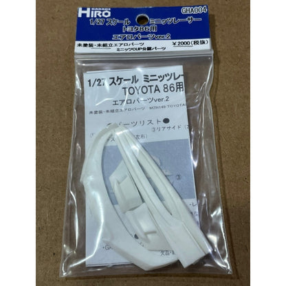 Garage Hiro GHA004 Aero Parts Set Ver.2 for TOYOTA86 (KYOSHO MINI-Z Racer) (ไม่รวมบอดี้)