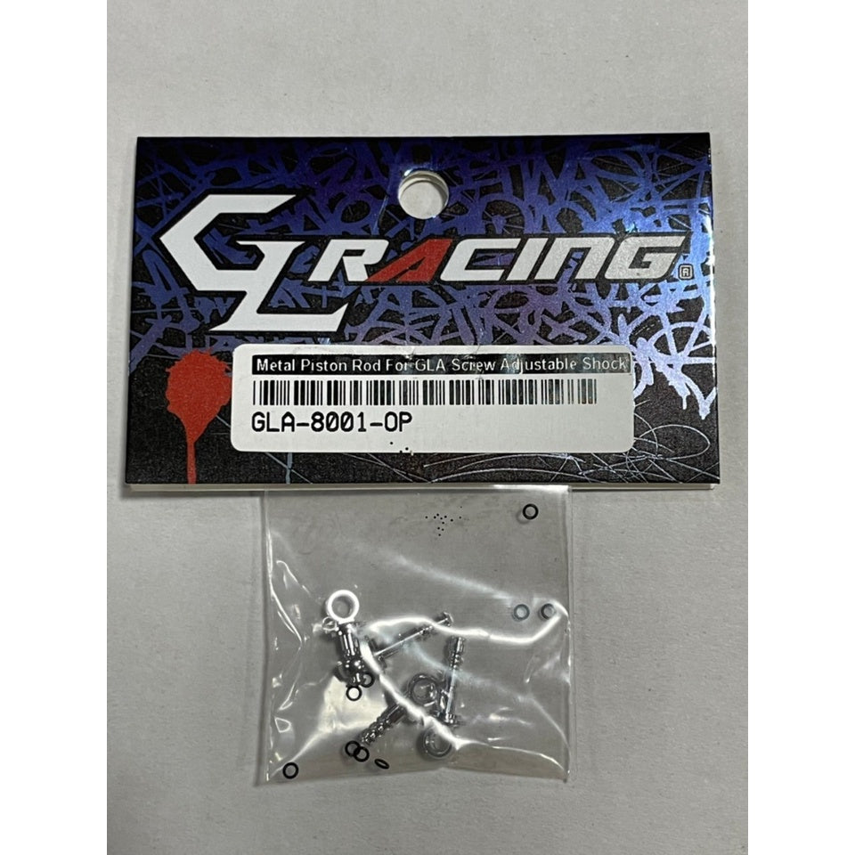 GL Racing GLA-8001-OP Metal Piston Rod For GLA Screw Adjustable Shock