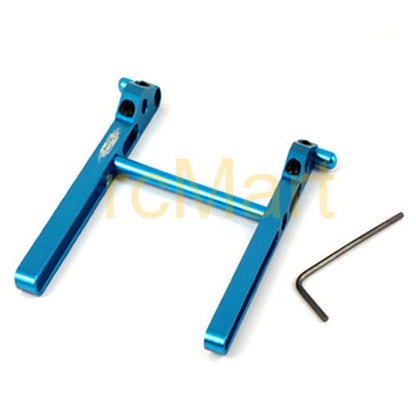 Yeah Racing YA-0195BU Aluminum Transmitter Stand For JR, Spektrum Stick Transmitter (BU)